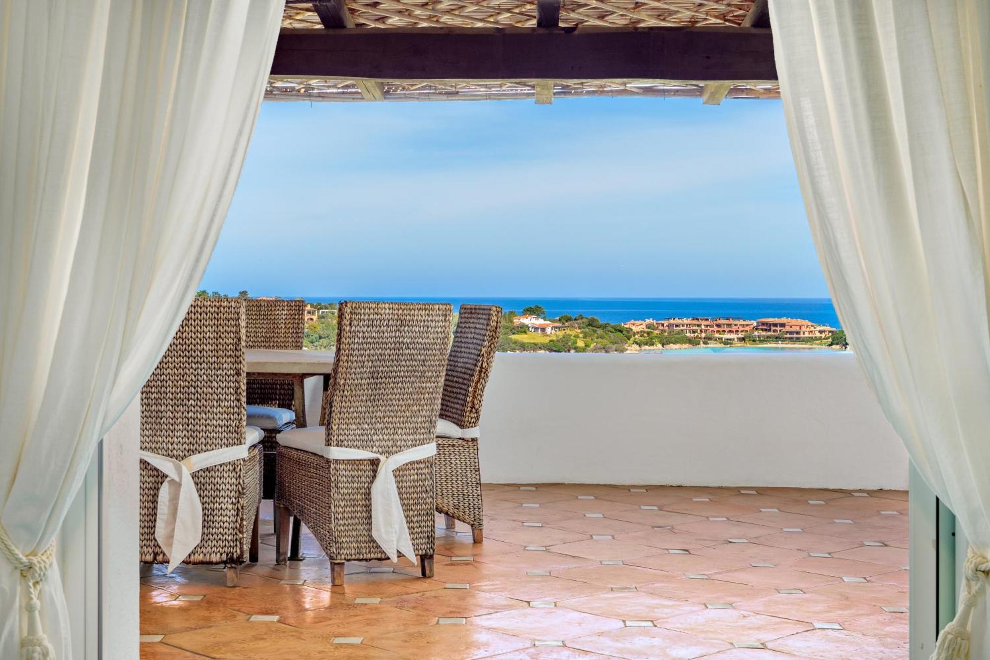 Terrazza Sul Mare A Porto Cervo Villa Luaran gambar