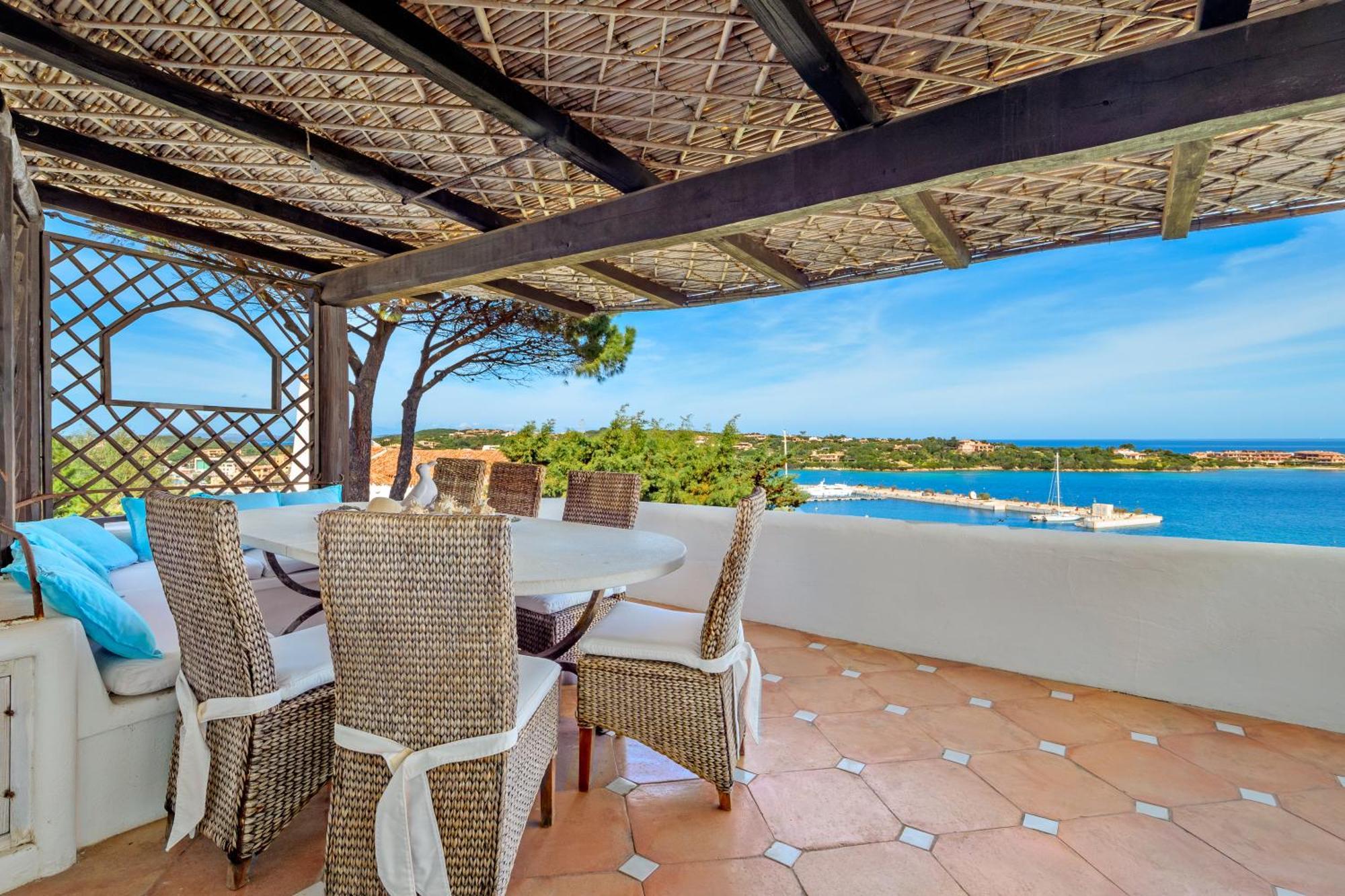 Terrazza Sul Mare A Porto Cervo Villa Luaran gambar