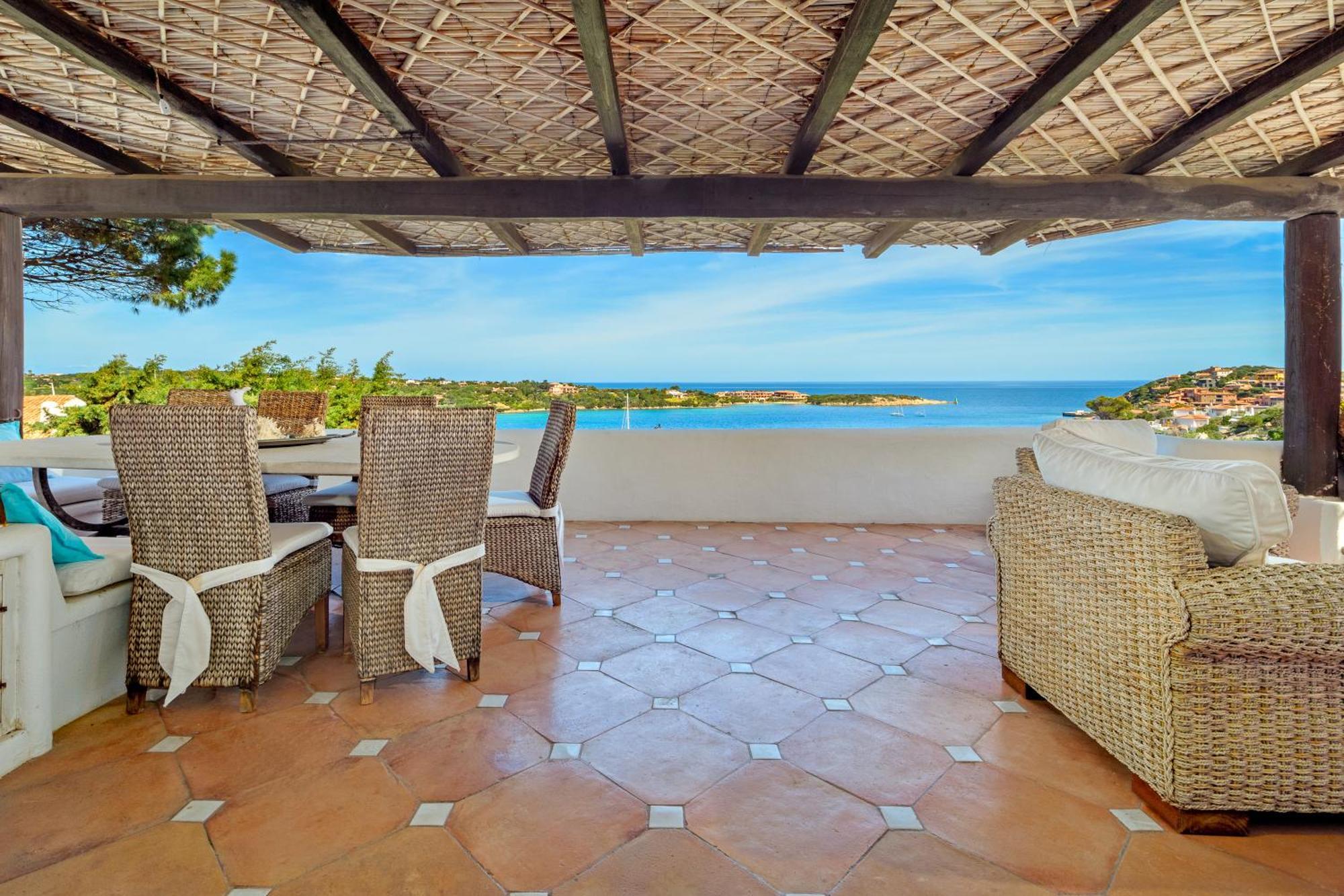 Terrazza Sul Mare A Porto Cervo Villa Luaran gambar